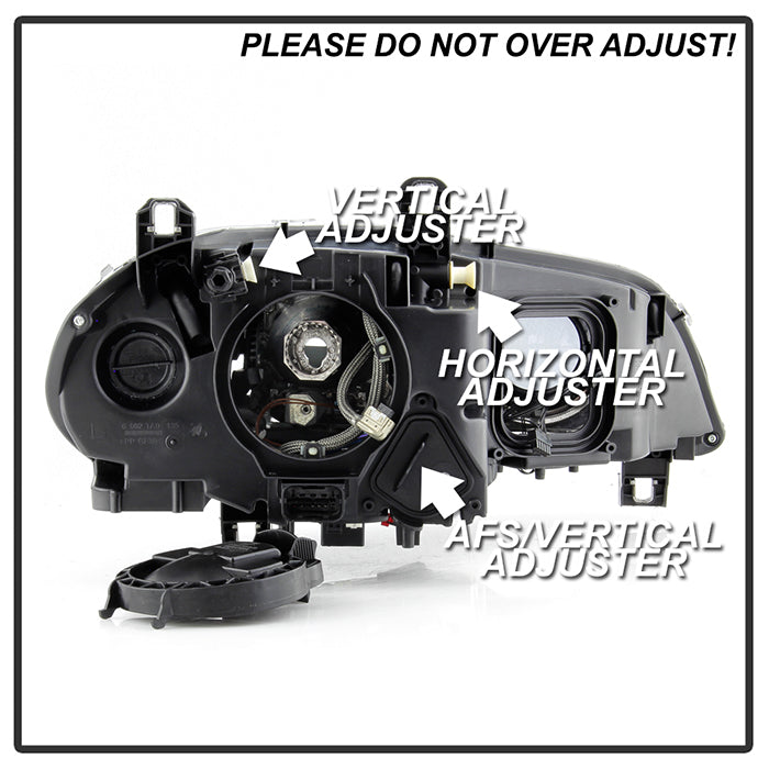 SPYDER xTune 11-13 BMW X5 Driver Side HID AFS Projector Headlights - OEM Left (PRO-JH-BX511-AFS-OE-L) 9943836
