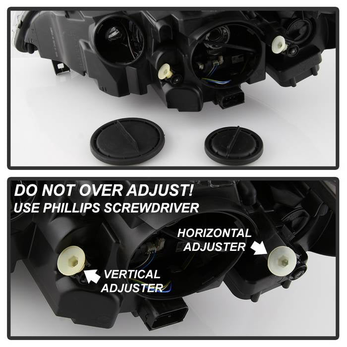 SPYDER xTune 08-14 BMW X6 Passenger Side HID AFS Projector Headlights - OEM Right (PRO-JH-BX608-AFS-OE-R) 9943867