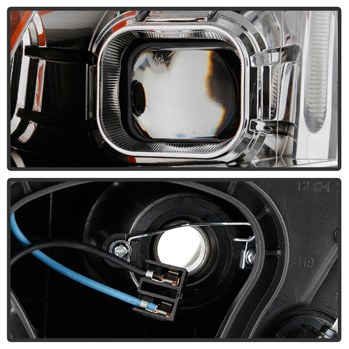 SPYDER xTune 08-12 Cadillac CTS Projector Headlights - Halogen - DRL - Black (PRO-JH-CACTS08-LB-C) 9048555
