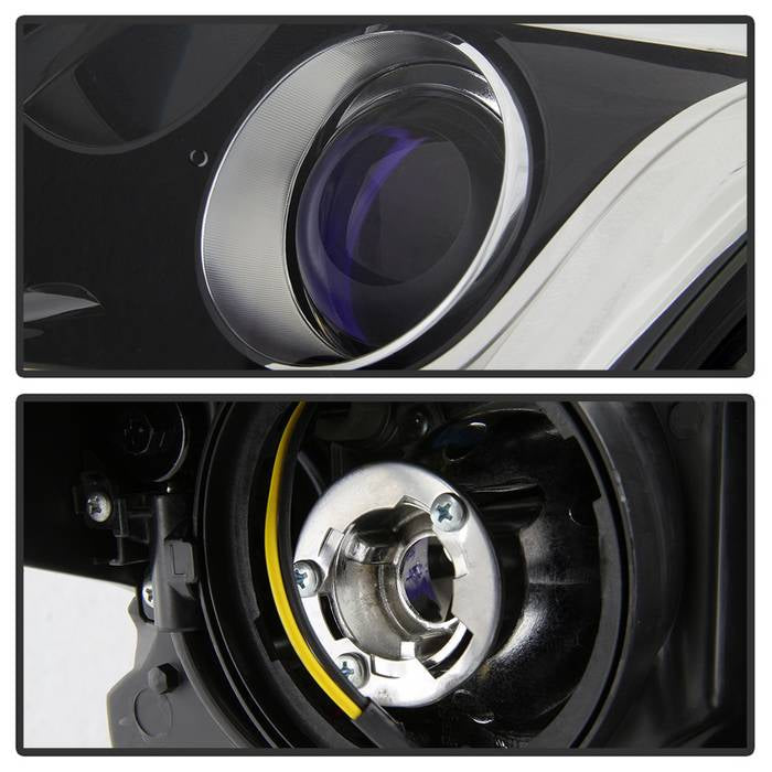 SPYDER xTune 13-18 Cadillac ATS Driver Side Halogen Projector Headlights - OEM Left (PRO-JH-CATS14-OE-L) 9943775