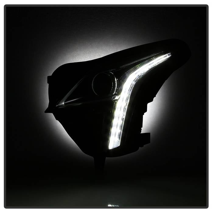 SPYDER xTune 17-18 Cadillac XT5 Halogen Projector Headlight - OEM Left (PRO-JH-CAXT517-OE-L) 9943423