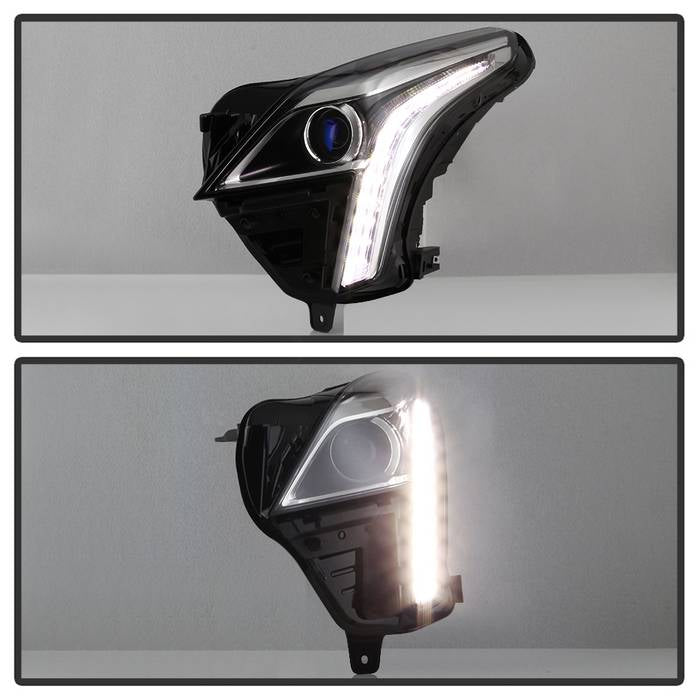 SPYDER xTune 17-18 Cadillac XT5 Halogen Projector Headlight - OEM Left (PRO-JH-CAXT517-OE-L) 9943423
