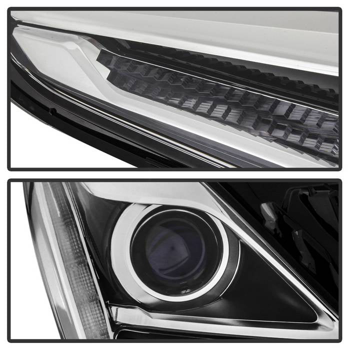 SPYDER xTune 17-18 Cadillac XT5 Halogen Projector Headlight - OEM Right (PRO-JH-CAXT517-OE-R) 9943430