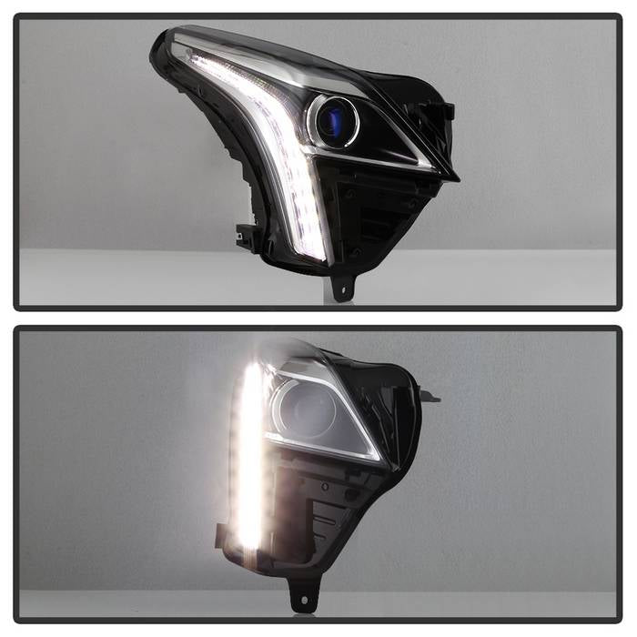 SPYDER xTune 17-18 Cadillac XT5 Halogen Projector Headlight - OEM Right (PRO-JH-CAXT517-OE-R) 9943430
