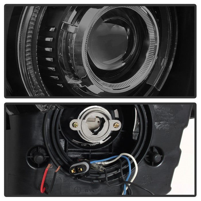 SPYDER xTune 10-13 Chevy Camaro CCFL Halo Projector Headlights - Black Smoked (PRO-JH-CCAM10-LED-BSM) 9040870