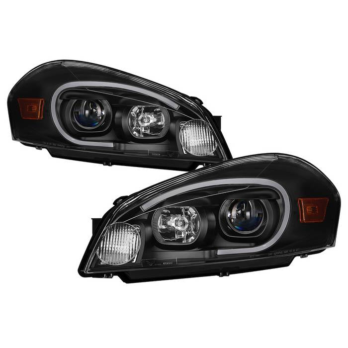 SPYDER xTune 06-13 Chevrolet Impala LED Light Bar Headlights - Black (PRO-JH-CIM06-LB-BK) 9042232