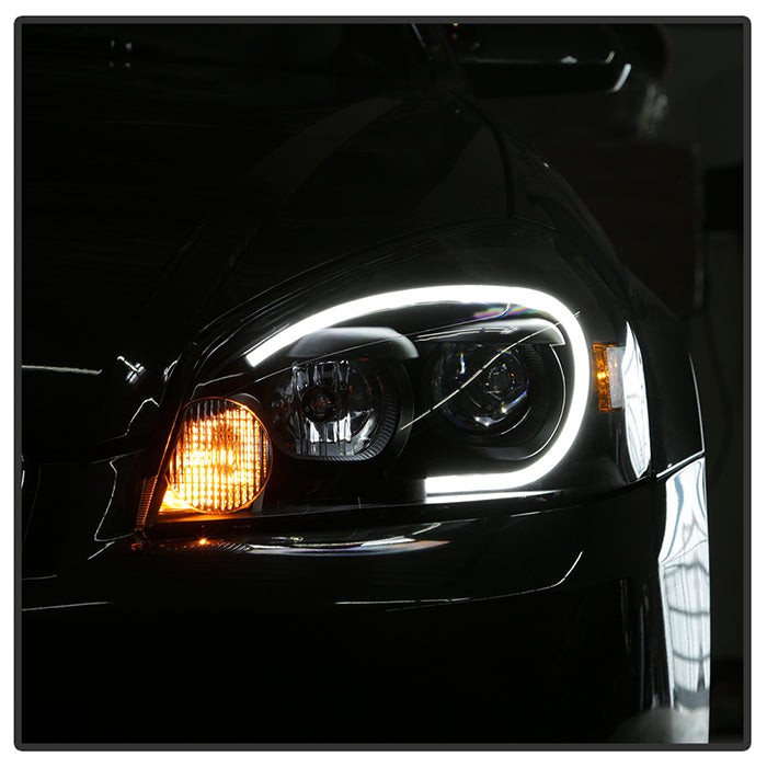 SPYDER xTune 06-13 Chevrolet Impala LED Light Bar Headlights - Black (PRO-JH-CIM06-LB-BK) 9042232