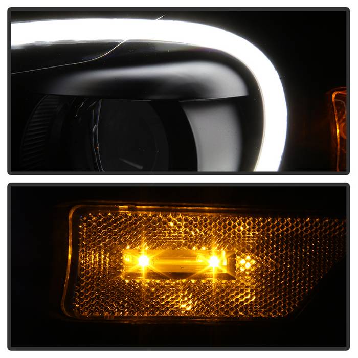 SPYDER xTune 06-13 Chevrolet Impala LED Light Bar Headlights - Black (PRO-JH-CIM06-LB-BK) 9042232