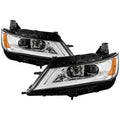 SPYDER xTune 14-18 Chevy Impala (Excl Limited) DRL Halogen Proj Headlights - Chrm (PRO-JH-CIM15-LB-C) 9042898