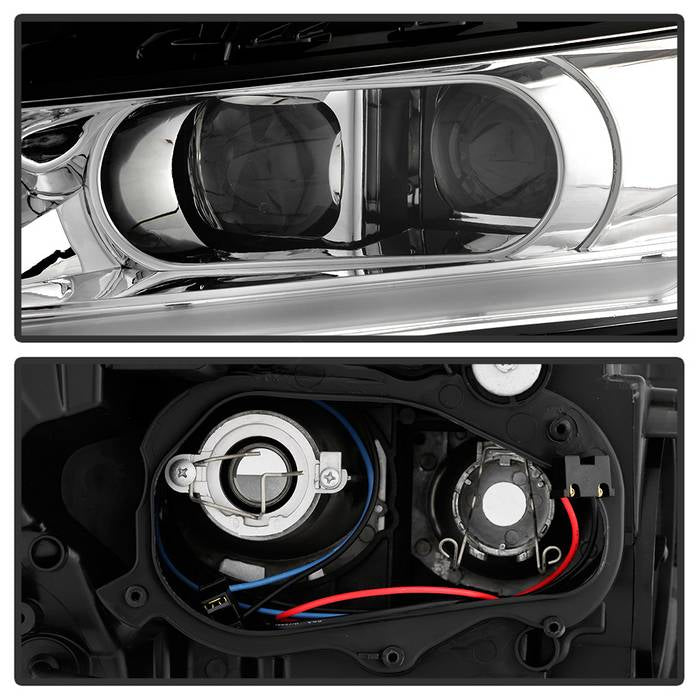 SPYDER xTune 14-18 Chevy Impala (Excl Limited) DRL Halogen Proj Headlights - Chrm (PRO-JH-CIM15-LB-C) 9042898
