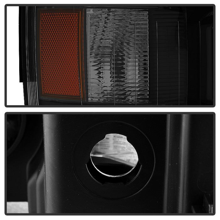 SPYDER Xtune Chevy Silverado 1500/2500 07-13 Halo Projector Headlights Black Smoked PRO-JH-CS07-LED-BSM 9030277