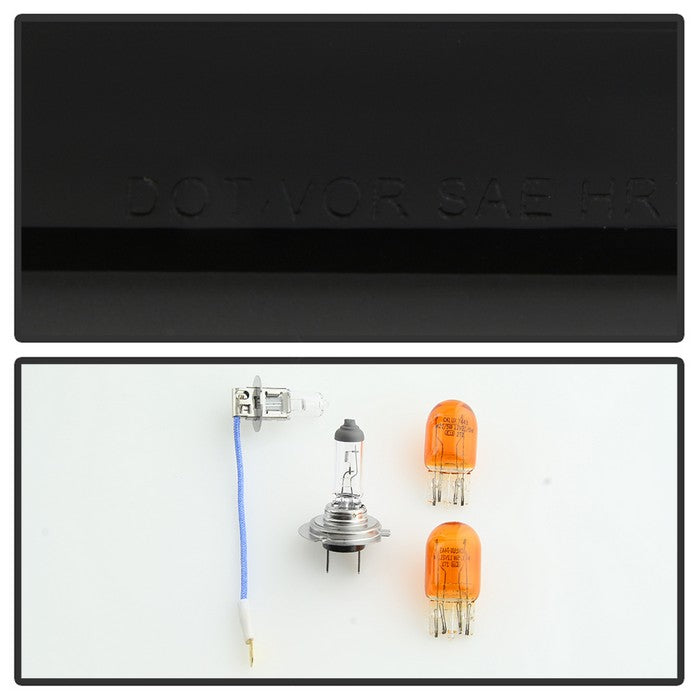 SPYDER Xtune Chevy Silverado 1500 14-15 Projector Headlights Light Bar Drl Smoked PRO-JH-CS14-LBDRL-BSM 9034978