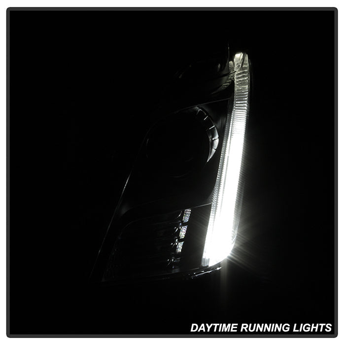 SPYDER xTune 13-15 Cadillac XTS Xenon w/AFS HID OE Projector Headlights Chrome Left - PRO-JH-CXTS13-AFS-C-L 9937231