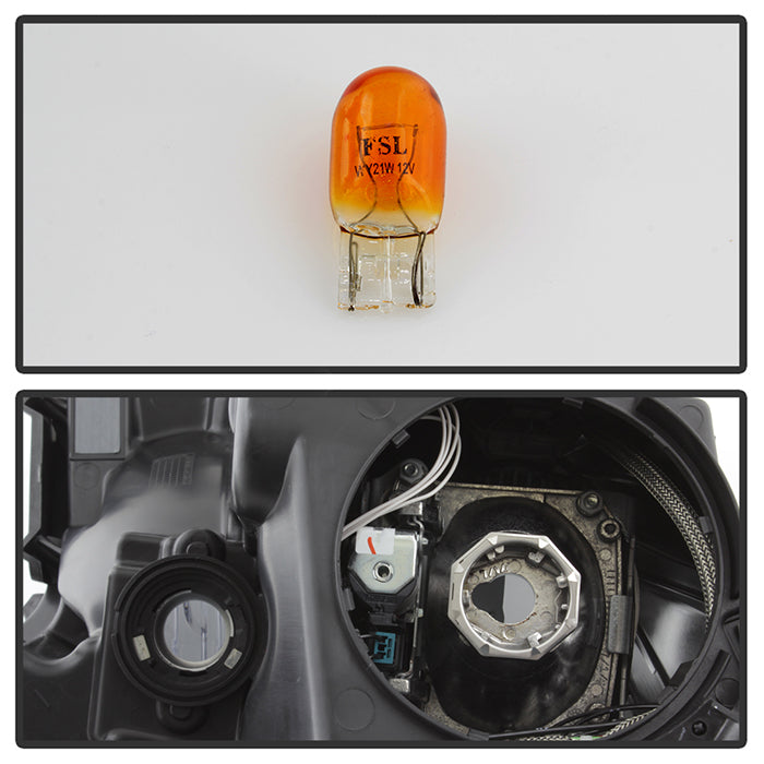 SPYDER xTune 13-15 Cadillac XTS Xenon w/AFS HID OE Projector Headlights Chrome Left - PRO-JH-CXTS13-AFS-C-L 9937231