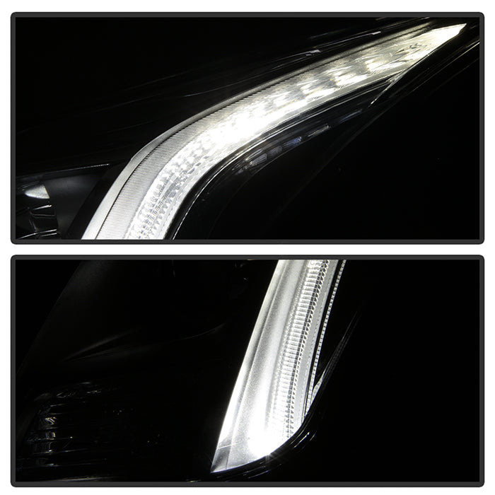 SPYDER xTune 13-15 Cadillac XTS Xenon w/AFS HID OE Projector Headlights Chrome Left - PRO-JH-CXTS13-AFS-C-L 9937231