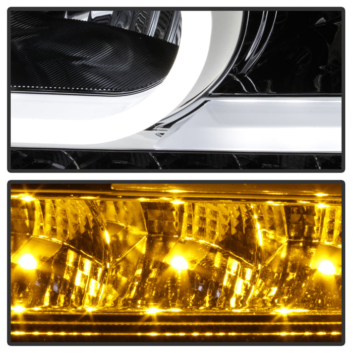 SPYDER xTune Dodge Journey 2009-2014 Light Bar DRL Projector - Black PRO-JH-DJ09-LBBRL-C 9036637
