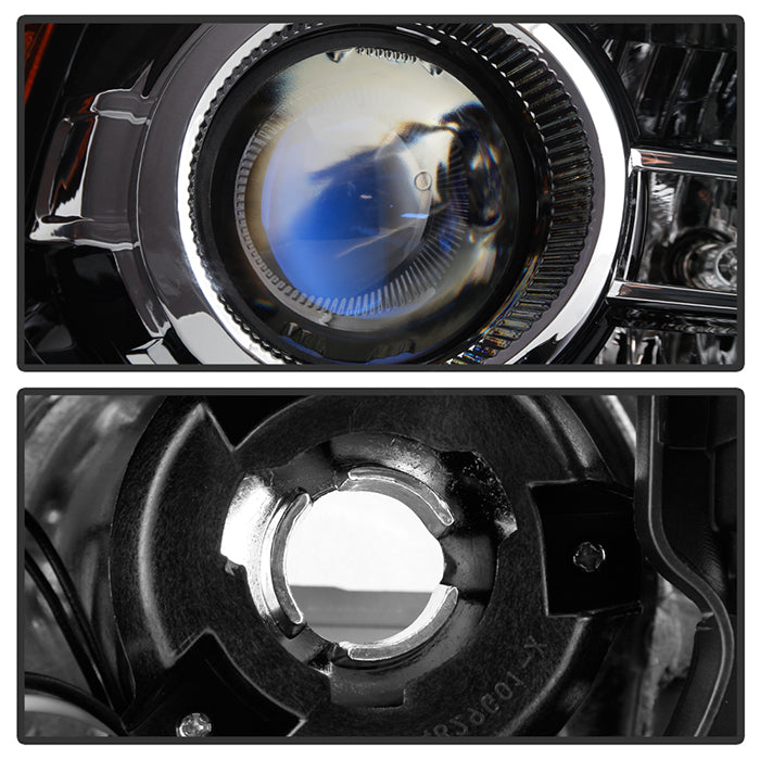 SPYDER Xtune 16-18 Ram 1500/2500/3500 (Projector LED) OEMStyle Headlights Black Right (PRO-JH-DR16-OE-BK-R) 9948299