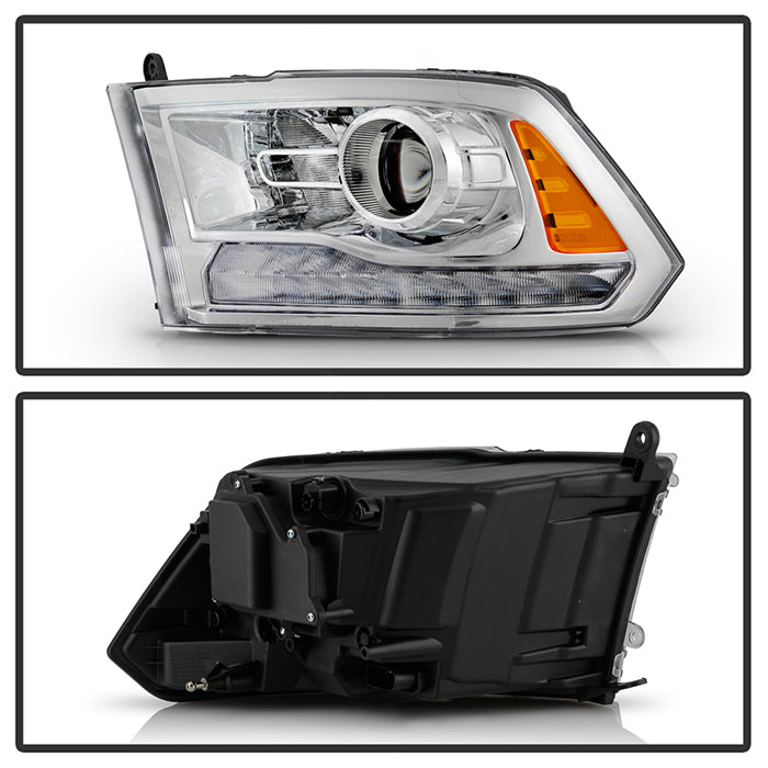 SPYDER Xtune 16-18 Ram 1500/2500/3500 (Projector LED) OEM Style Headlights Left (PRO-JH-DR16-OE-L) 9948268