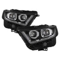 SPYDER xTune 15-16 Ford Edge (Halogen Model Only) LED Projector Headlights - Chrome PRO-JH-FEDGE15-LED-C 9939815