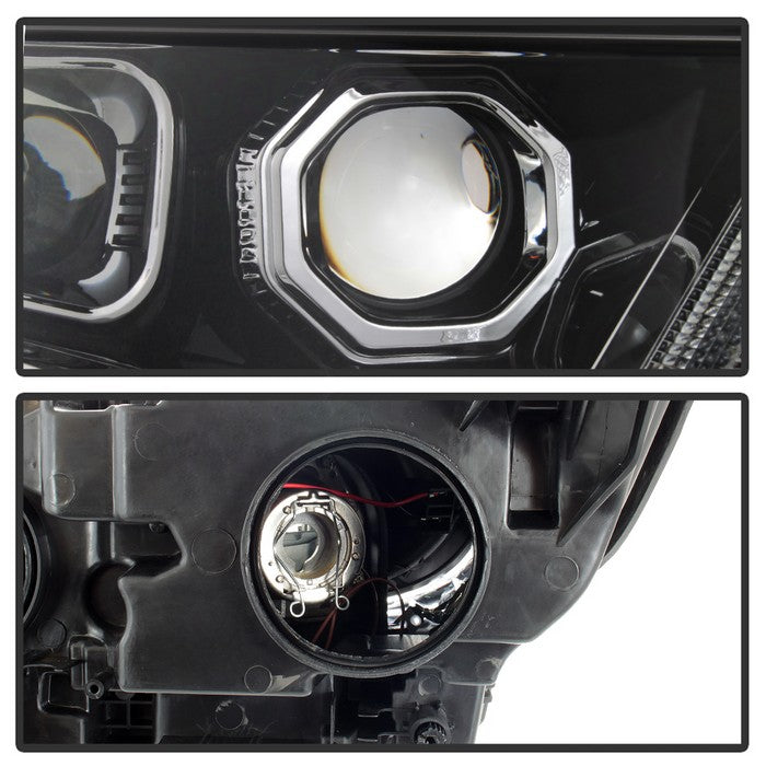 SPYDER xTune 15-16 Ford Edge (Halogen Model Only) LED Projector Headlights - Chrome PRO-JH-FEDGE15-LED-C 9939815