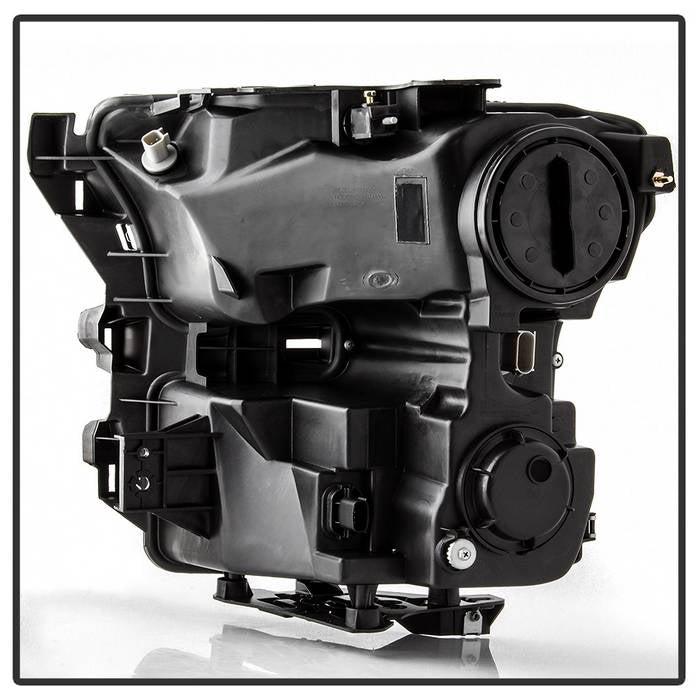 SPYDER xTune 15-17 Ford F-150 DRL LED Light Bar Projector Headlights - Chrome (PRO-JH-FF15015-LB-C) 9042959
