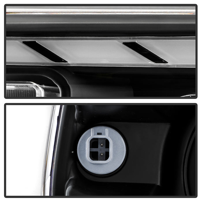 SPYDER Xtune 21-23 Ford F150 (Halogen Models) Full LED Headlights - Black (PRO-JH-FF15021-FLED-BK) 9052590