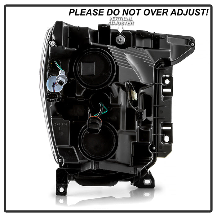 SPYDER Xtune 21-23 Ford F150 (Halogen Models) Full LED Headlights - Black (PRO-JH-FF15021-FLED-BK) 9052590