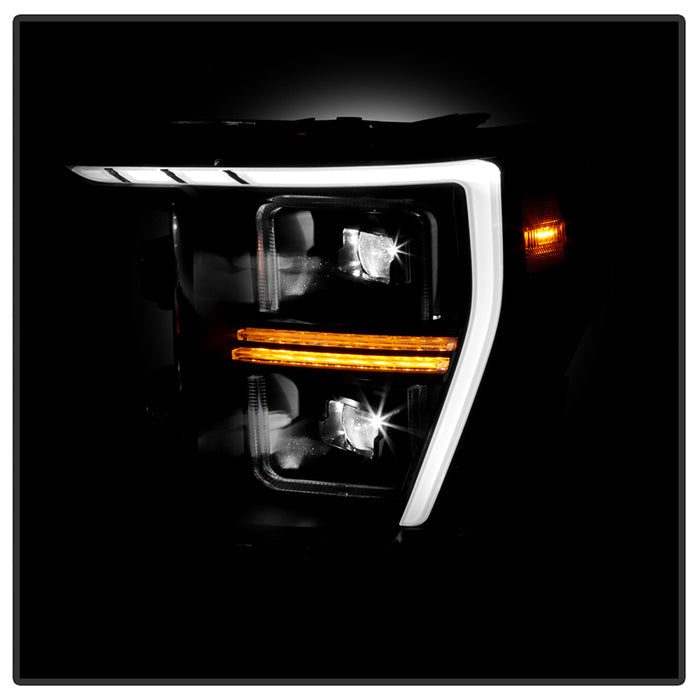 SPYDER Xtune 21-23 Ford F150 (Halogen Models) Full LED Headlights - Black (PRO-JH-FF15021-FLED-BK) 9052590