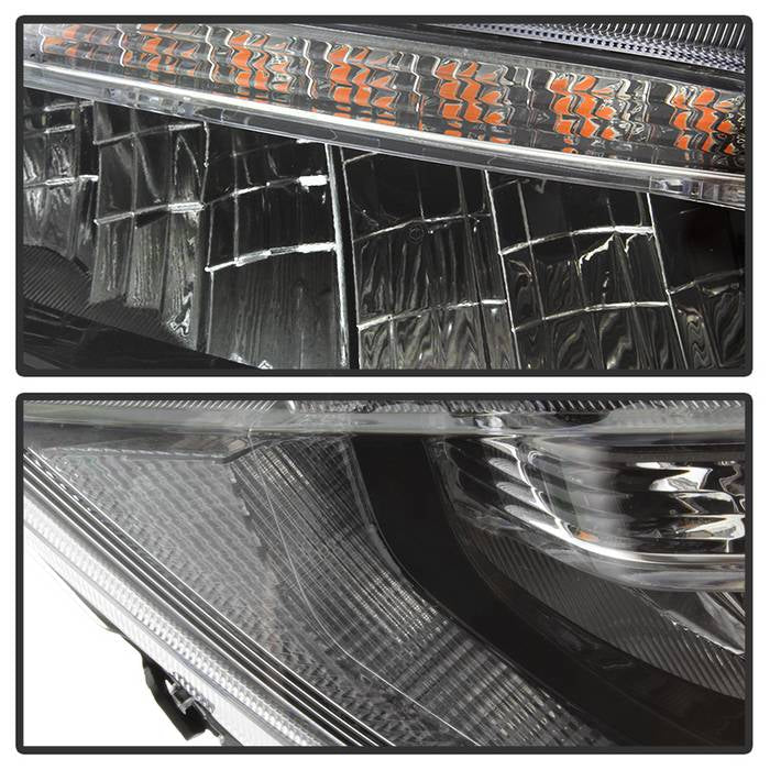 SPYDER xTune 16-18 Honda Civic (Excl Touring) OEM LED Headlights (LED High/Low Beams) (PRO-JH-HC16-OELED-C) 9043178