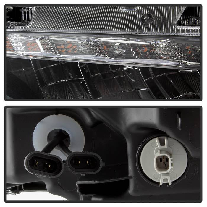 SPYDER xTune 16-18 Honda Civic (Excl Touring) OEM LED Headlights (LED High/Low Beams) (PRO-JH-HC16-OELED-C) 9043178