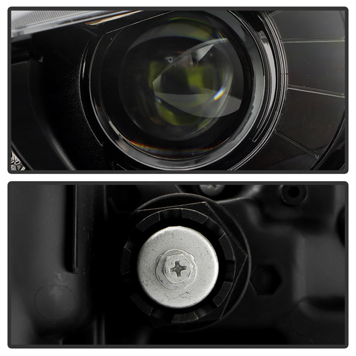 SPYDER xTune 14-17 Infiniti Q50 Sedan HID (w/o Adaptive) Projector Headlights Black PRO-JH-IQ5014-4D-AM-BK 9946301