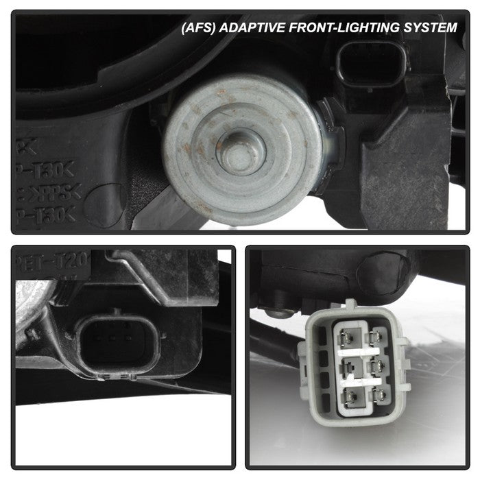 SPYDER xTune 07-09 Lexus ES350 Passenger Side HID/AFS Headlight - OEM Right (PRO-JH-LES07-AFS-OE-R) 9943287