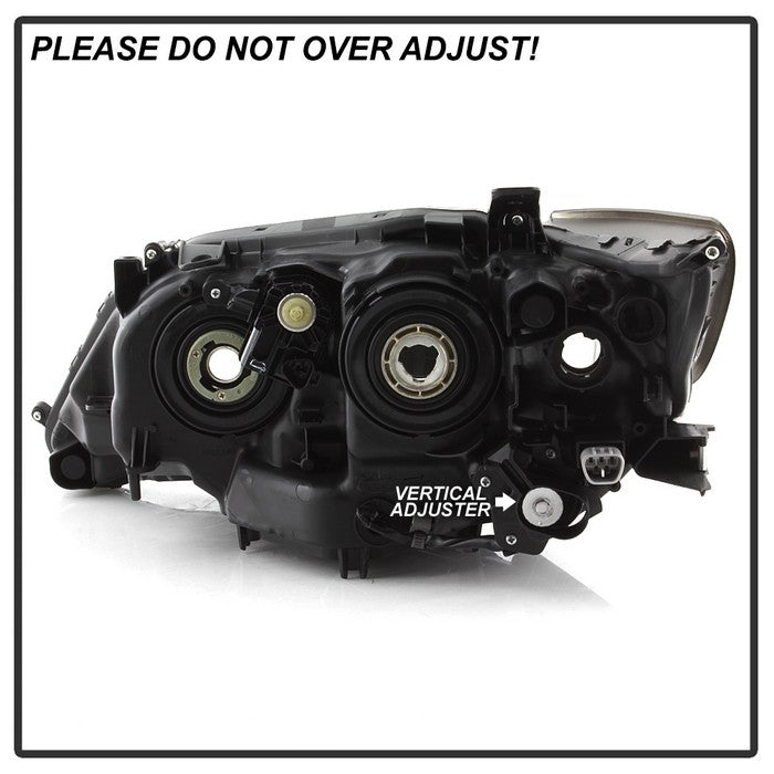 SPYDER xTune 13-15 Lexus ES350 Passenger Side Halogen Headlight - OEM Right (PRO-JH-LES13-OE-R) 9943348