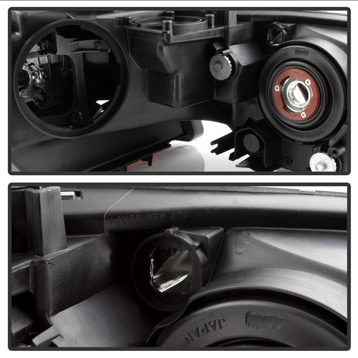 SPYDER Xtune Lexus Gs 06-11 OE Projector Headlights (w/AFS. Hid Fit) Black PRO-JH-LGS06-AFS-AM-BK 5075888