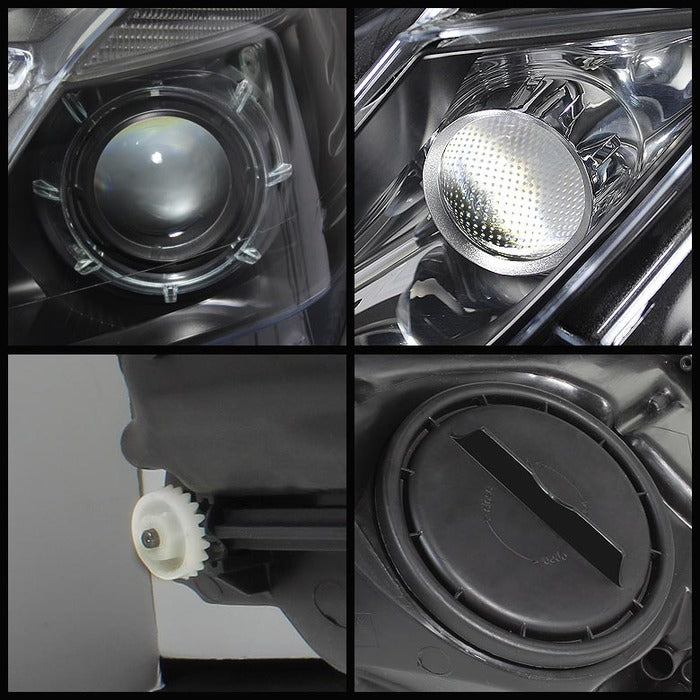 SPYDER Xtune Mercedes E-Class 10-12 OE Projector Headlights (w/AFS. Hid Fit) Black PRO-JH-MBW21210-AFS-BK 5075826