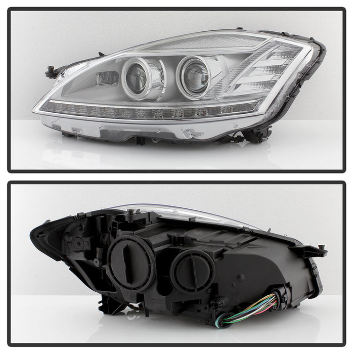 SPYDER xTune Mercedes Benz S-Class W221 LED Projector Headlights - Chrome (PRO-JH-MBW22107-HID-C) 9937064