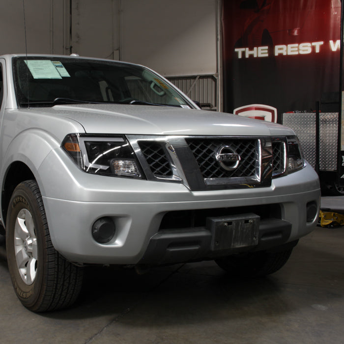 SPYDER xTune Nissan Frontier 09-20 Projector Headlights - Light Bar DRL - Black 9051395