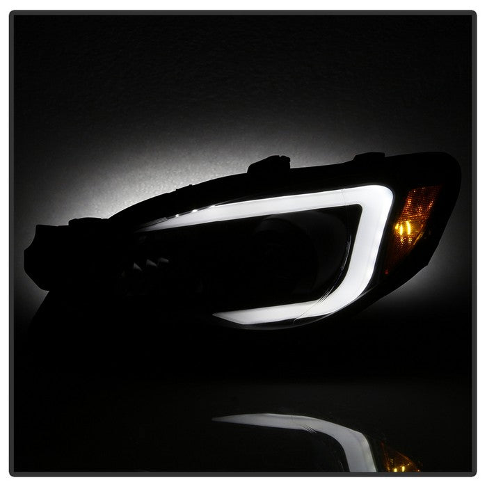 SPYDER xTune 06-07 Subaru WRX Projector Headlights - Halogen - DRL - Black Smoked (PRO-JH-SWRX06-LB-BSM) 9041808