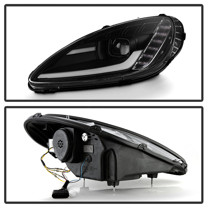 SPYDER Apex Series 05-13 Chevrolet C6 Corvette Hi Powered LED Module Headlights 5087959