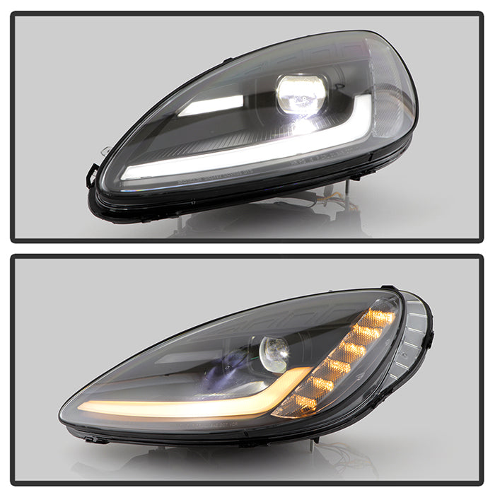 SPYDER Apex Series 05-13 Chevrolet C6 Corvette Hi Powered LED Module Headlights 5087959