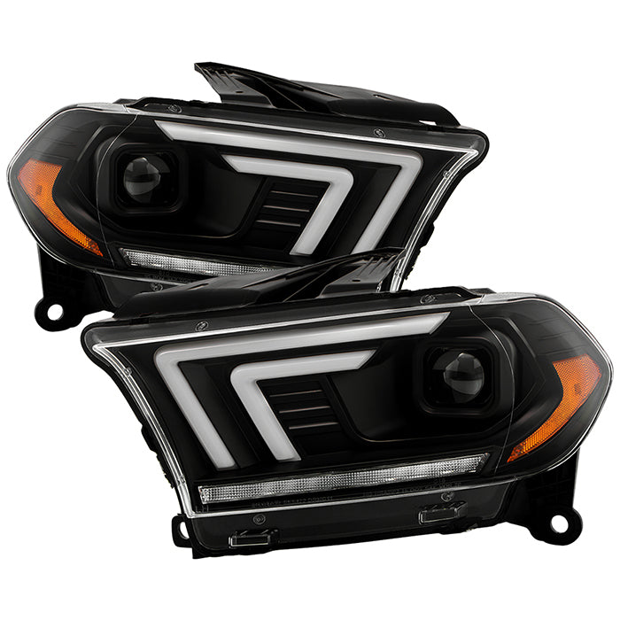 SPYDER 11-13 Dodge Durango (HID Model Only) Projector Headlights - Black PRO-YD-DDU11HIDSI-BK 5088680