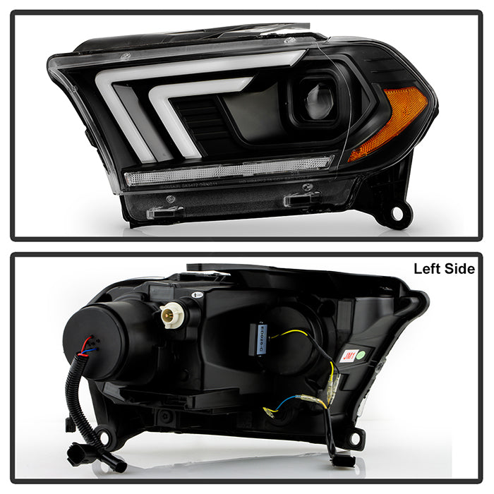 SPYDER 11-13 Dodge Durango (HID Model Only) Projector Headlights - Black PRO-YD-DDU11HIDSI-BK 5088680