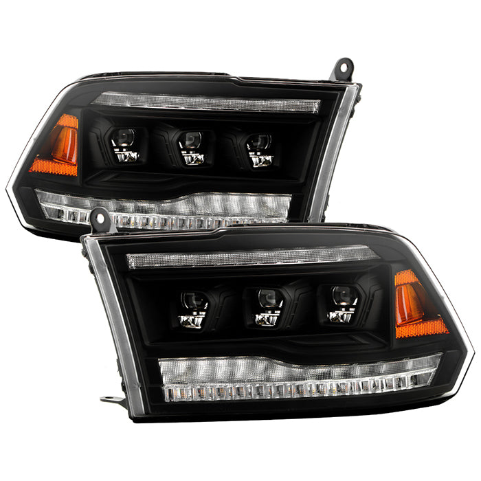 SPYDER 09-18 Dodge RAM 1500 / 10-19 RAM 2500/3500 Headlights - Halogen Model Only 5088666