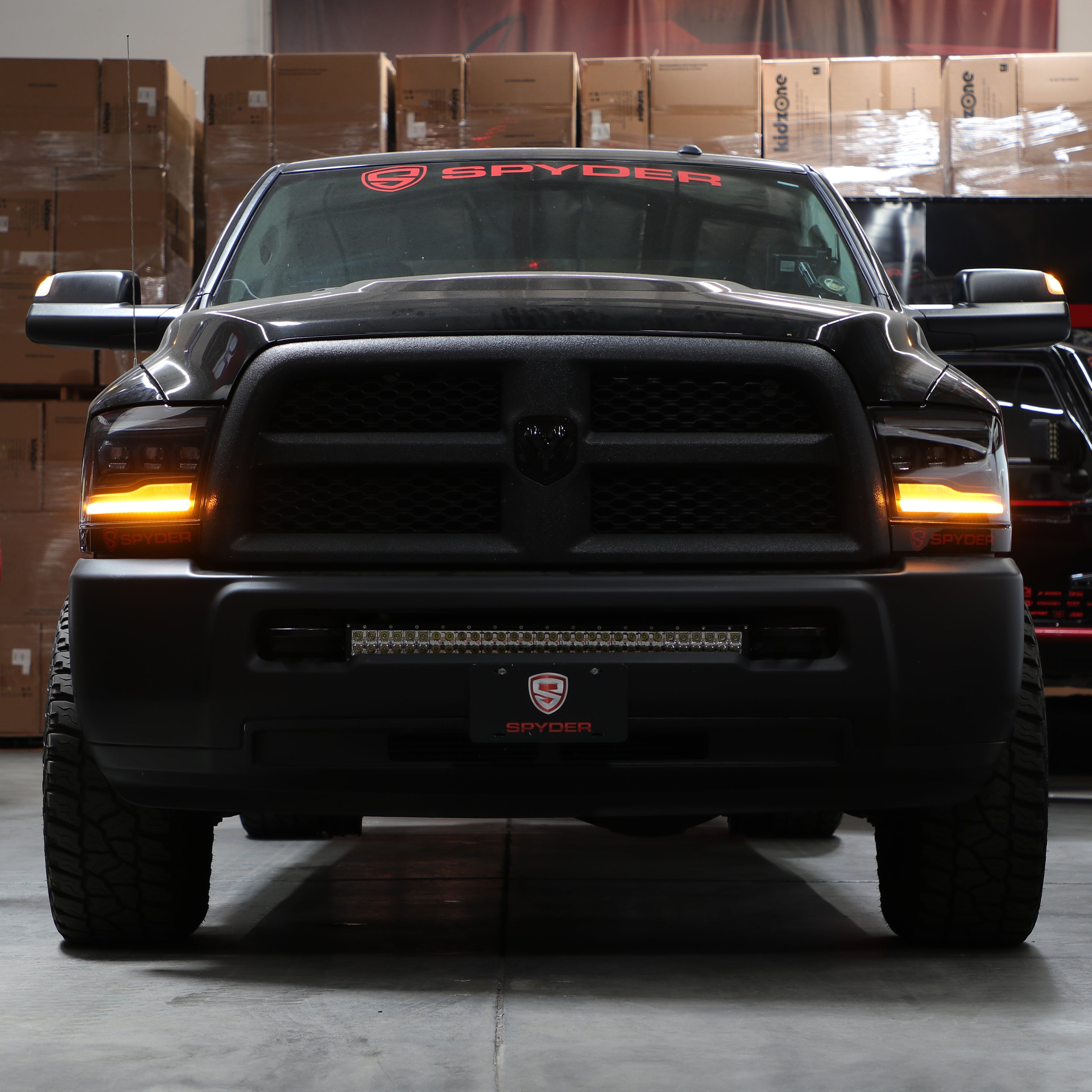 SPYDER 09-18 Dodge RAM 1500 / 10-19 RAM 2500/3500 Headlights - Halogen Model Only 5088666