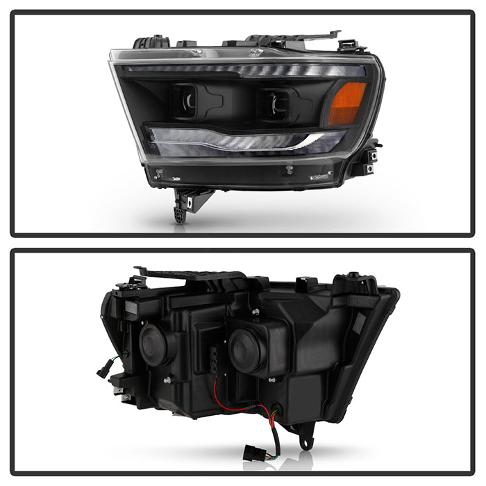 SPYDER Dodge Ram 19-20 High-power LED Module - Black (PRO-YD-DR19HALAP-SEQ-BK) 5087645