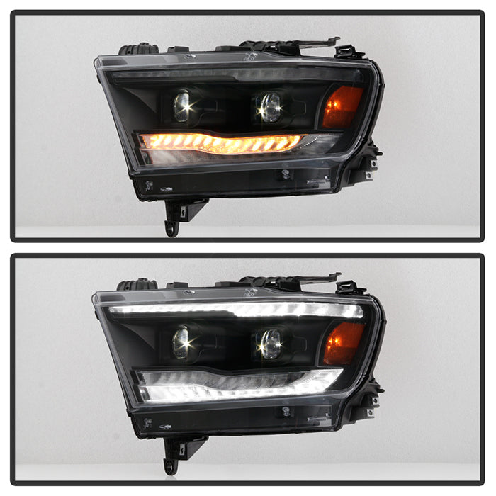 SPYDER Dodge Ram 19-20 High-power LED Module - Black (PRO-YD-DR19HALAP-SEQ-BK) 5087645
