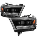 SPYDER Dodge Ram 19-20 High-power LED Module - Black (PRO-YD-DR19HALAP-SEQ-BK) 5087645