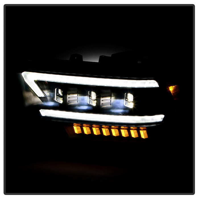 SPYDER 19-22 Dodge Ram 2500/3500 (Halogen Model Only) Proj. Headlights (PRO-YD-DR19HDHALAP-SEQ-BK) 5088604