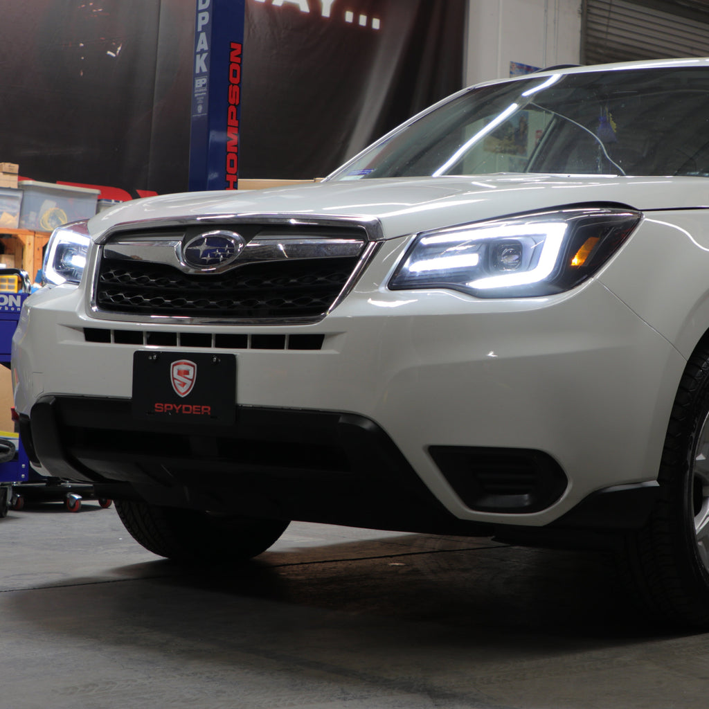 SPYDER Signature Subaru Forester 14-16 Halogen Model Only Headlights (PRO-YD-SUFO14SI-BK) 5088444