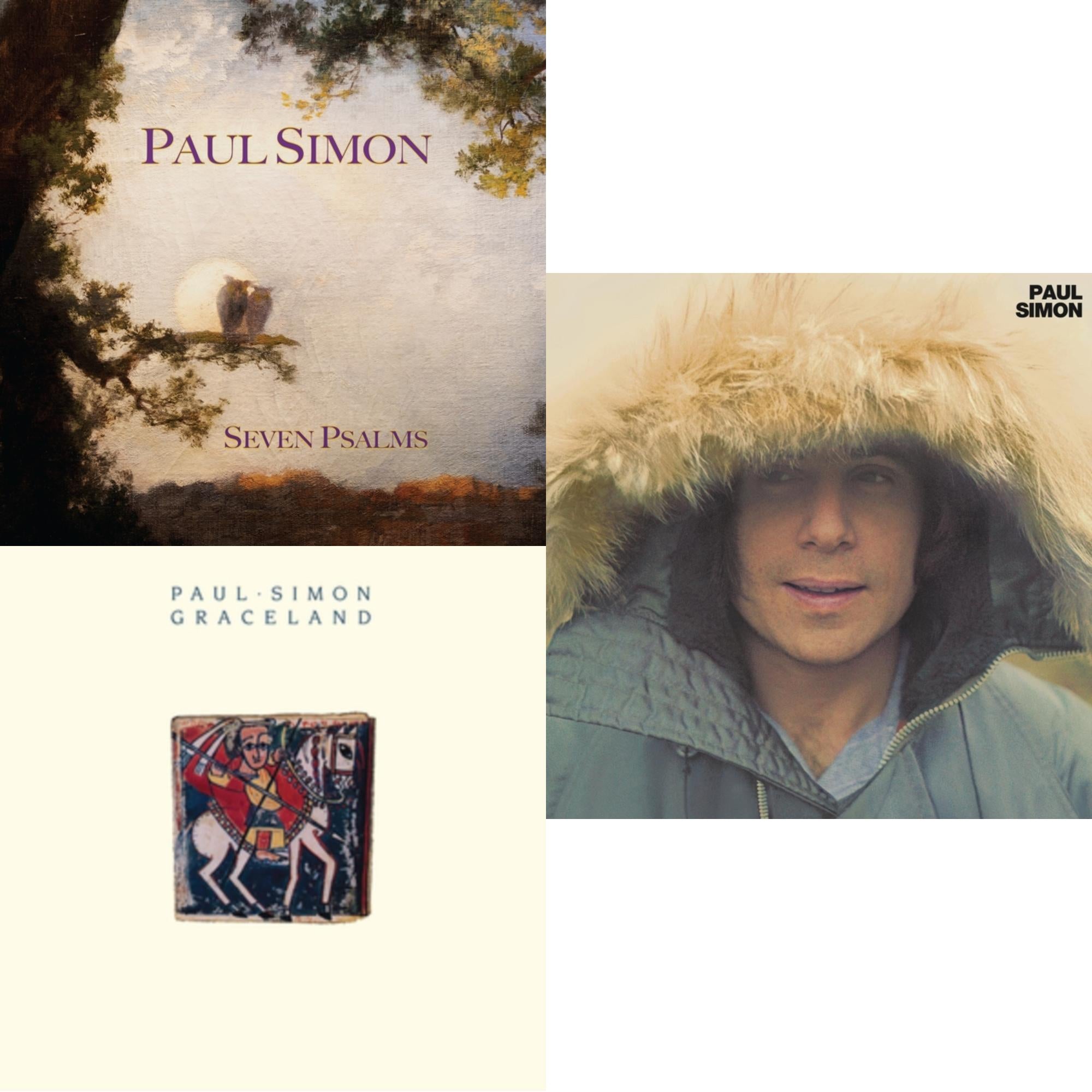 Seven Psalms (140G) & Graceland (25Th Anniversary Edition) & Paul Simon (180G)